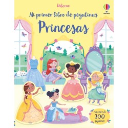 Mi primer libro de pegatinas princesas