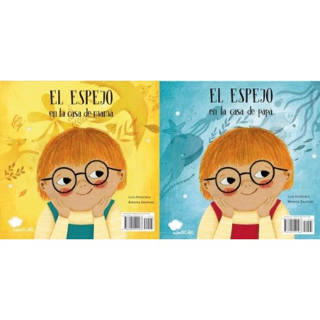El espejo en la casa de mamá, el espejo en la casa de papá