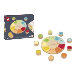 Juego de memoria con rueda táctil  Sensorial