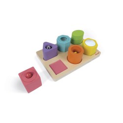 Puzzle con 6 figuras sensoriales