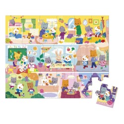 Puzzle Las rutinas - 24 piezas