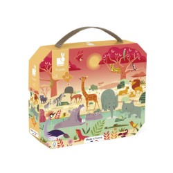 Puzzle La reserva de animales  54 piezas