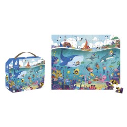 Puzzle Los fondos marinos  100 piezas