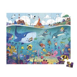 Puzzle Los fondos marinos  100 piezas