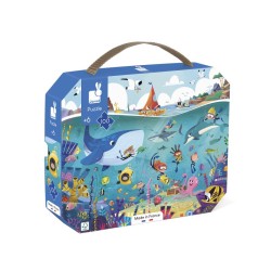 Puzzle Los fondos marinos  100 piezas