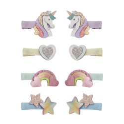 Mini pinza clips de pelo Dreamy unicorn - Mimi & Lula