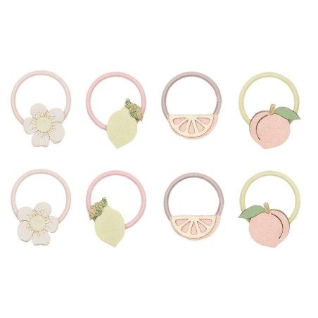 Mini gomas de pelo Peachy citrus - Mimi & Lula