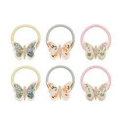 Mini gomas de pelo Floral butterfly - Mimi & Lula