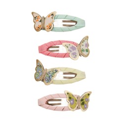 Clips de pelo Floral butterfly - Mimi & Lula