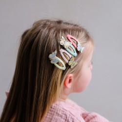Clips de pelo Floral butterfly - Mimi & Lula