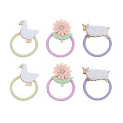Mini gomas de pelo Farmyard - Mimi & Lula