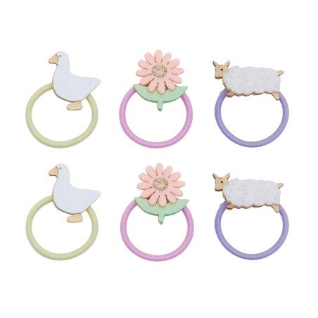 Mini gomas de pelo Farmyard - Mimi & Lula