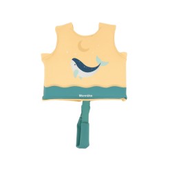 Chaleco Flotador Aprendizaje Whale Teal 2-3 años