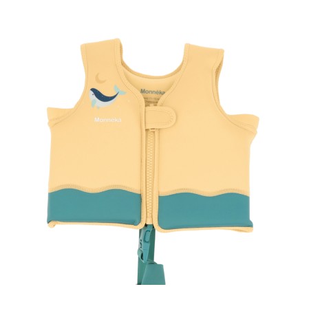 Chaleco Flotador Aprendizaje Whale Teal 2-3 años