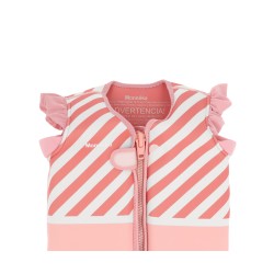 Chaleco Flotador Aprendizaje Stripes Bloom & Blush