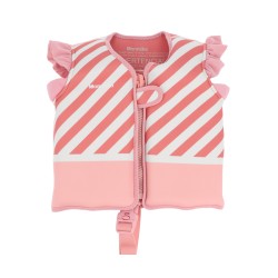 Chaleco Flotador Aprendizaje Stripes Bloom & Blush