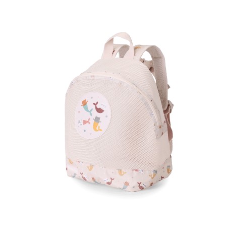 Mochila Infantil Antiarena Mermaid Cats