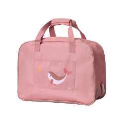 Bolso de Playa con Rejilla Whale Pink