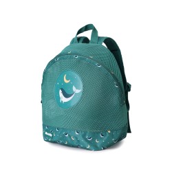 Mochila Infantil Antiarena Whale Teal