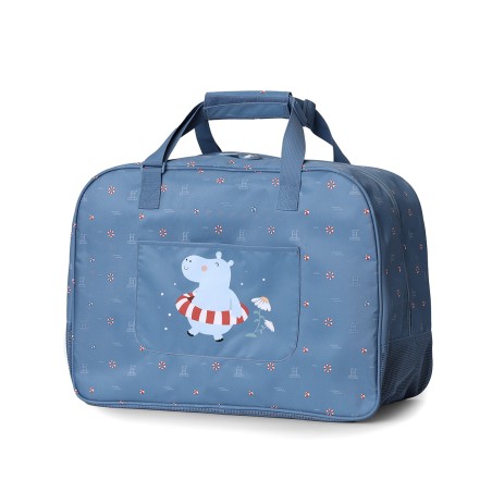 Bolso de Playa con Rejilla Hippos