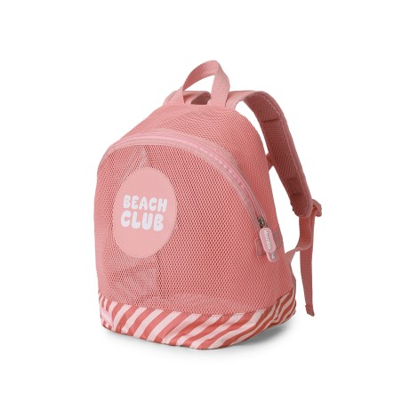Mochila Infantil Antiarena Stripes Bloom & Blush