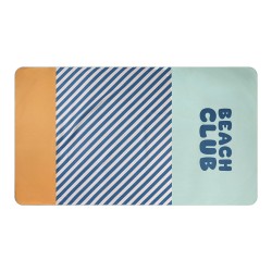 Toalla Playa Microfibra Stripes Blues & Beyond