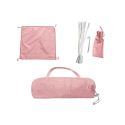 Carpa con Protector Antimosquitos Whale Pink