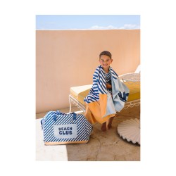 Toalla Playa Microfibra Stripes Blues & Beyond