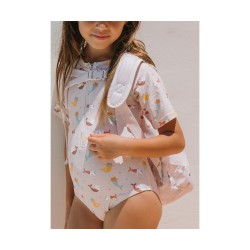 Mochila Infantil Antiarena Mermaid Cats
