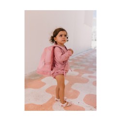 Mochila Infantil Antiarena Whale Pink