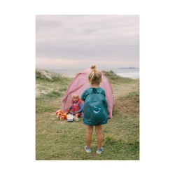 Mochila Infantil Antiarena Whale Teal
