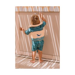Chaleco Flotador Aprendizaje Whale Teal 1-2 años