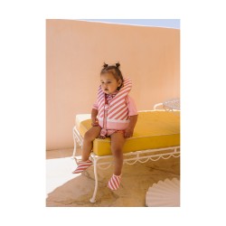 Chaleco Flotador Aprendizaje Stripes Bloom & Blush 1-2 años