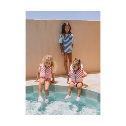 Chaleco Flotador Aprendizaje Stripes Bloom & Blush 1-2 años