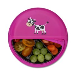 Caja de Almuerzo SnackDisc Vaca Purple