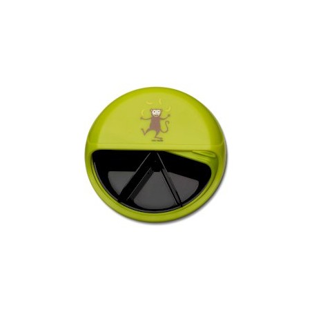 Caja de Almuerzo SnackDisc Mono Lime
