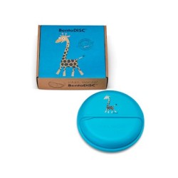Caja de Almuerzo SnackDisc Girafa Turquesa