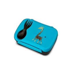 Caja de Almuerzo N'ice Box Kids Jirafa Turquoise
