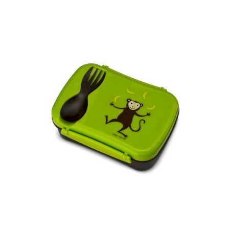 Caja de Almuerzo N'ice Box Kids Mono Lime