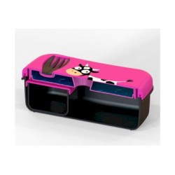 Caja de Almuerzo N'ice Box Kids Vaca Purple