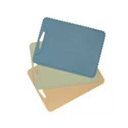 Tabla de corte de silicona antideslizante Cream - Kiddikutter