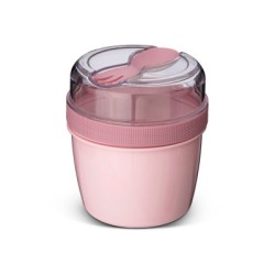 Fiambrera snack N´ice Cup con disco refrigerante Pink - Carl Oscar
