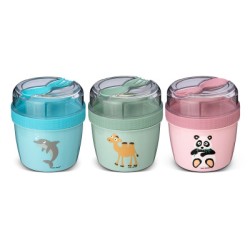Fiambrera snack N´ice Cup con disco refrigerante Blue dolphin - Carl Oscar