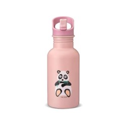 Botella de acero Steelish Flask Pink Panda 500ml - Carl Oscar