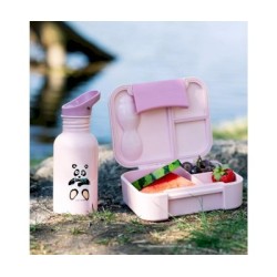 Botella de acero Steelish Flask Pink Panda 500ml - Carl Oscar