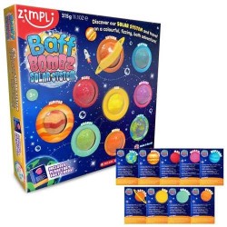 Pack 9 bombas de baño Sistema solar - Zimpli Kids