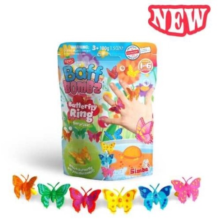 Bomba de baño sorpresa Mariposa - Zimpli Kids