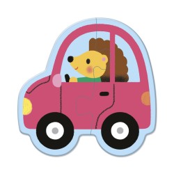 Set 5 puzzles evolutivos - Vehículos