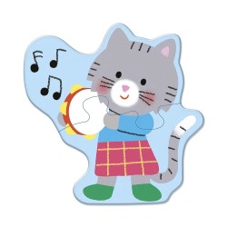 Set 5 puzzles evolutivos - Música