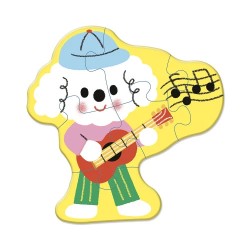 Set 5 puzzles evolutivos - Música